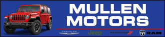 Mullen Motors, Inc. Wide Sponsorship Banner
